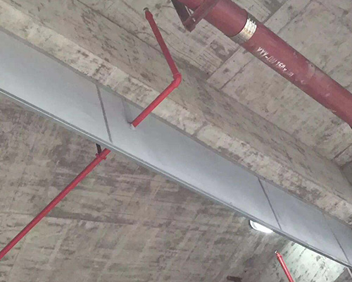 無(wú)機(jī)布擋煙垂壁