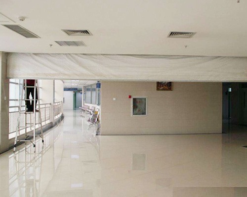 無(wú)機(jī)布擋煙垂壁