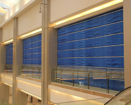 特級無機(jī)布防火卷簾門