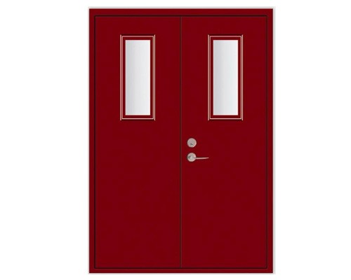 鋼質(zhì)對(duì)開防火門