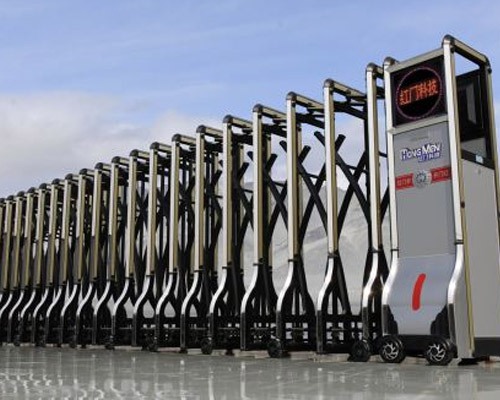 雙機(jī)頭伸縮門