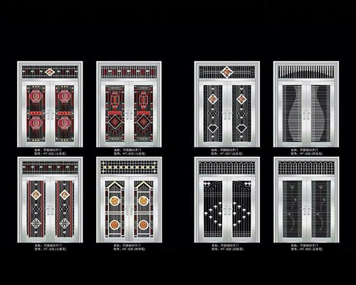 不銹鋼非標(biāo)門款式