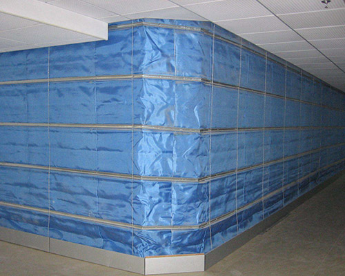 無(wú)機(jī)布折疊提升防火卷簾